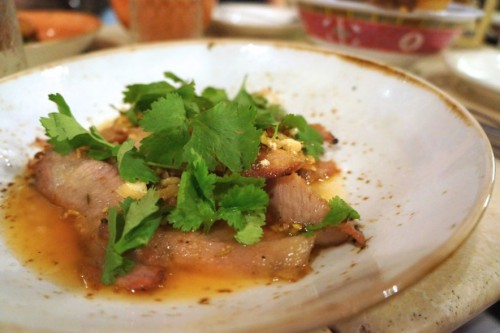 Kiawe Grilled Pork Jowl 