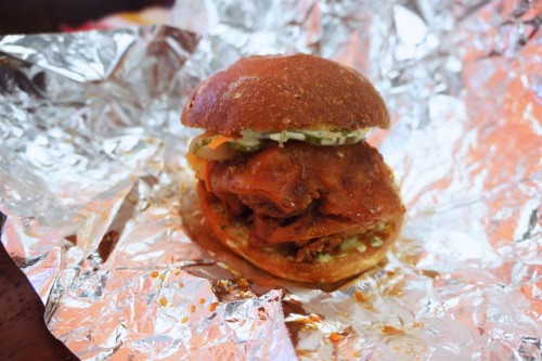 Korean Fried Chicken Sandwich