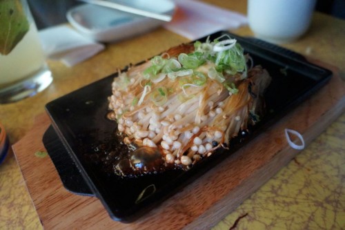 Enoki with Miso Butter 
