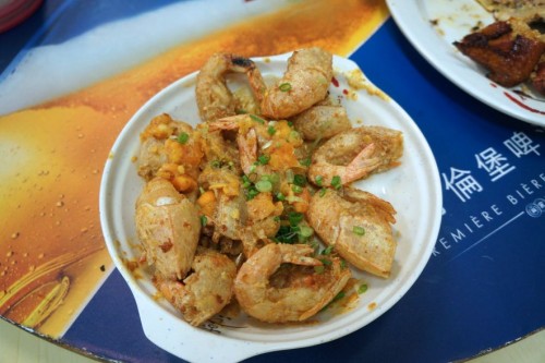 Deep Fried Salted Yolk Shrimp