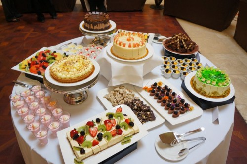 Dessert table