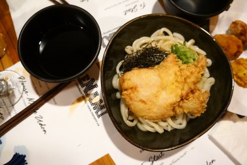 Kake Udon with Chicken Thigh